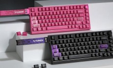YUNZII 推出 RT75 PRO 三模磁轴键盘：双 8kHz 回报，128kHz 扫描
