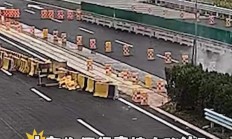 车主轻信辅助驾驶,汽车径直撞上高速施工路段护栏